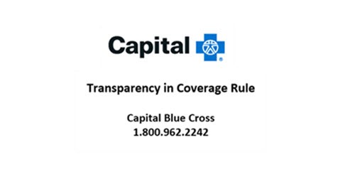 Capital Blue Cross Transparency in Coverage Rule