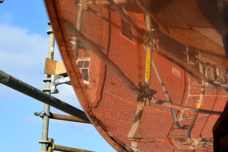 Picture of the Old Courthouse Construction 