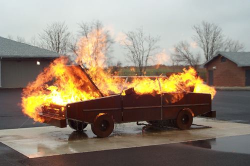 Vehicle Fire Simulator