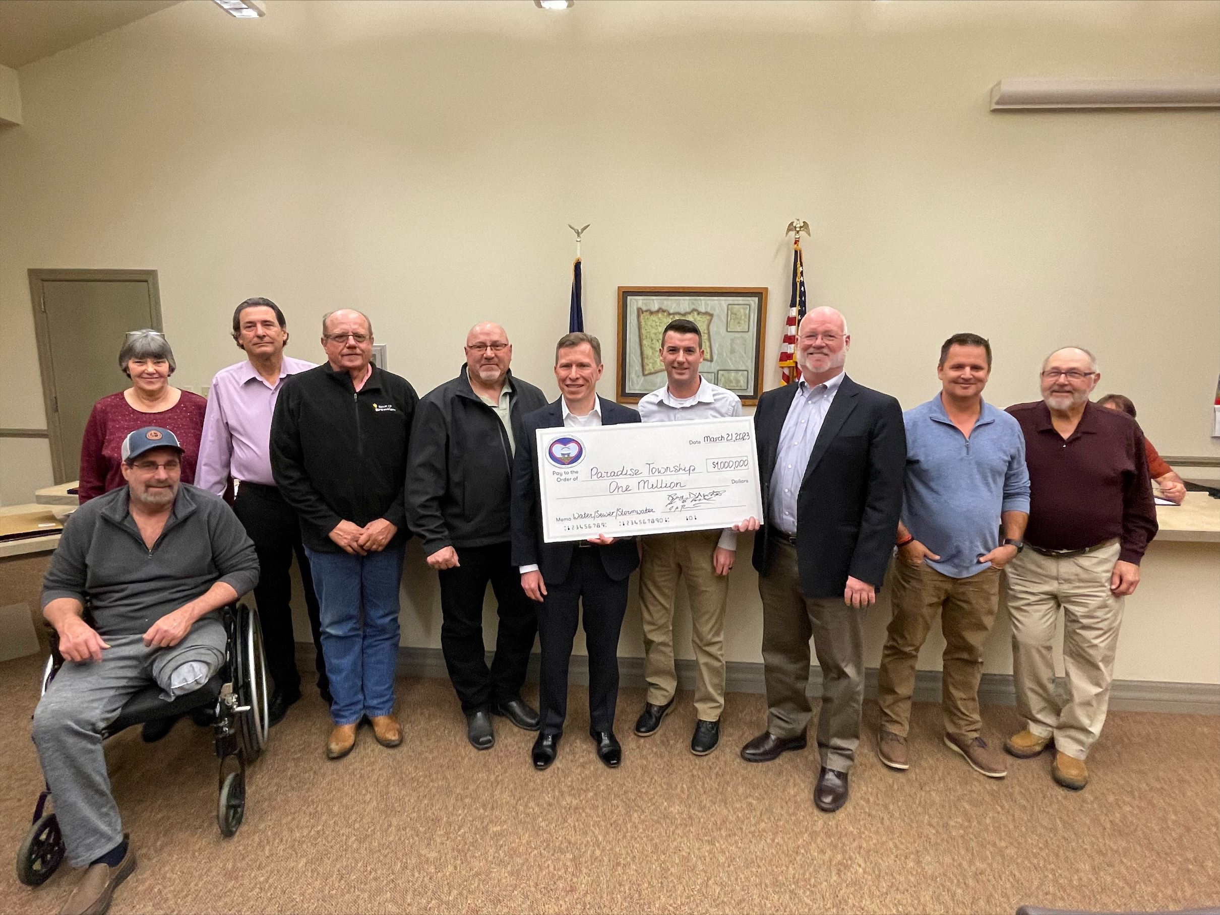 Paradise Twp - Check Presenation